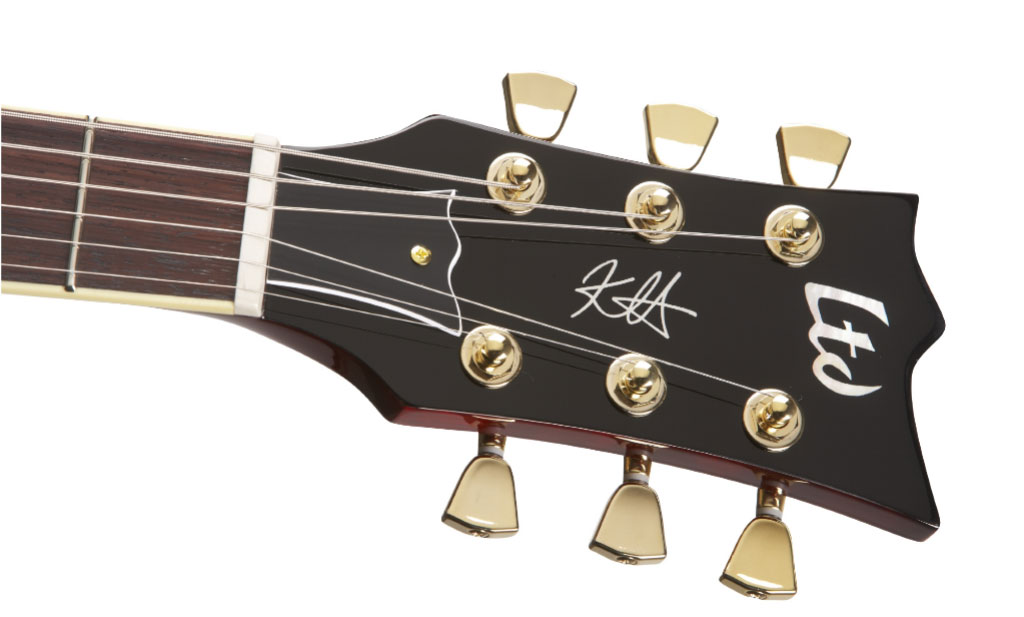 ESP Kirk Hammett Signature KH-DC Electric Guitar See Thru Black Cherry