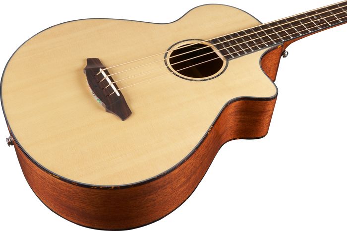 Breedlove Atlas Series Studio BJ350/SMe-4 Acoustic-Electric Bass Guitar Natural
