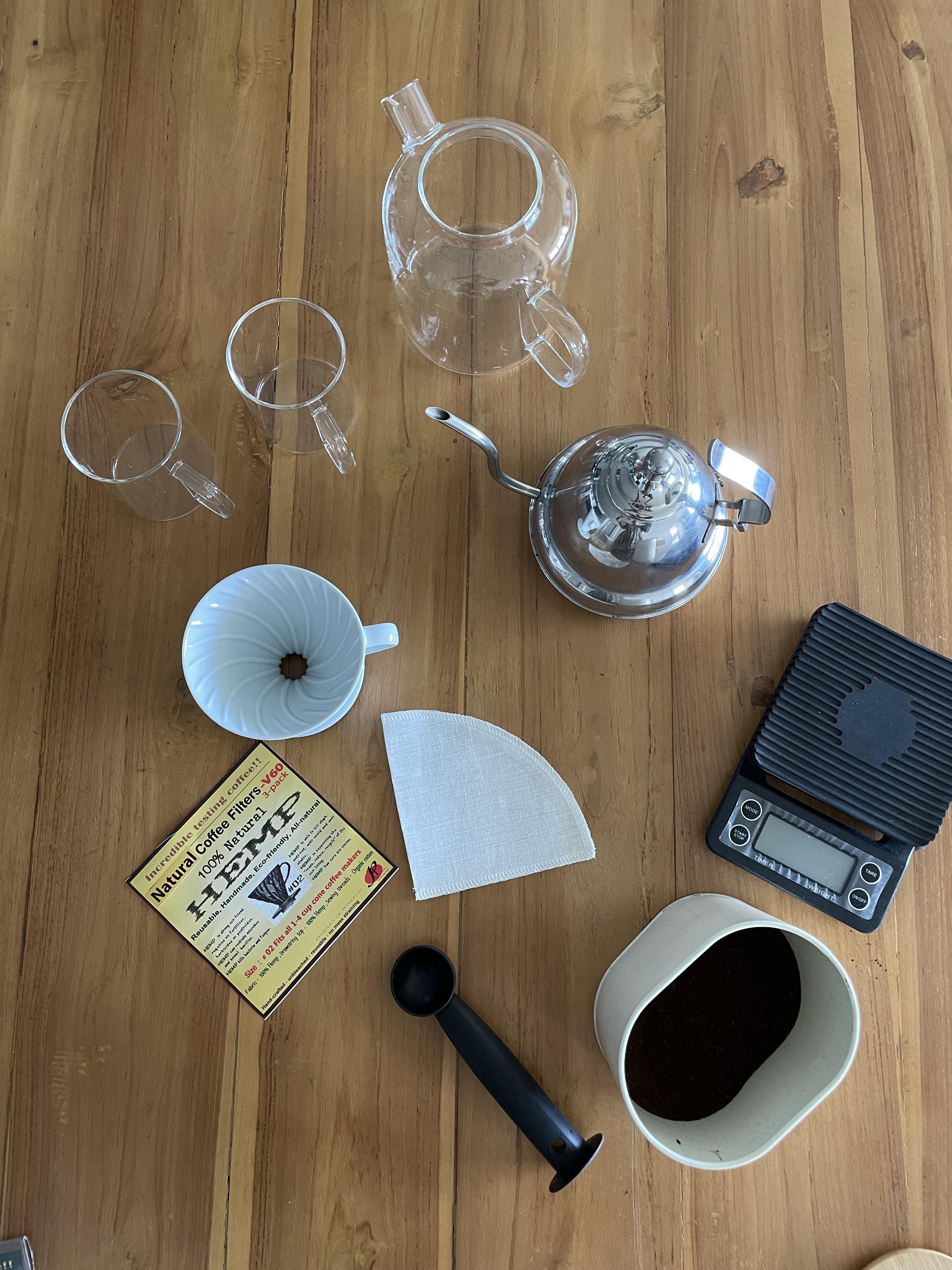 ที่กรองกาแฟดริป Hario V60 02 แพ็ก 3 ชิ้น