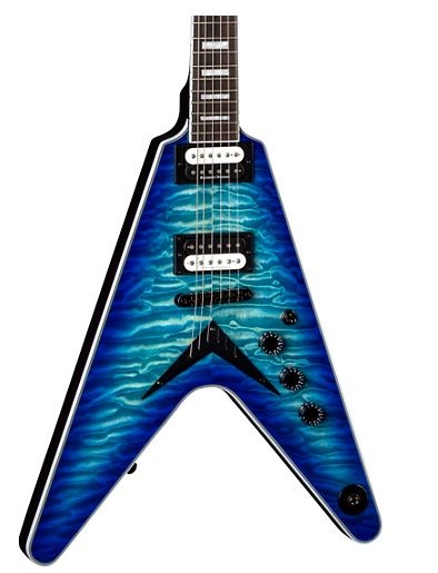 Dean V Select Quilt Top Electric Guitar