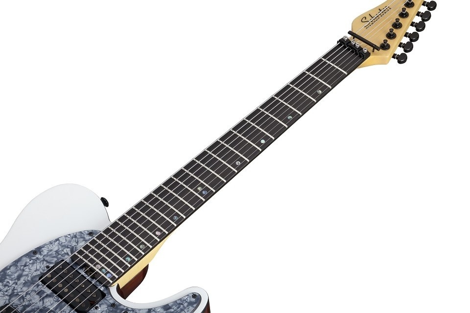 Schecter Wes Hauch PT-7 FR Satin White