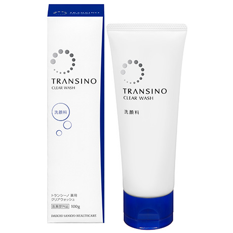 Transino Clear Wash โฟมครีมล้างหน้าลอกฝ้าเนื้อเนียนนุ่มจากญี่ปุ่น สำหรับผิวที่มีปัญหาฝ้า กระ จุดด่างดำในขณะที่ปกป้องความชื้นเพื่อขจัดสาเหตุของความหมองคล้ำ “เพื่อล้างการดูแล” ให้ขาวกระจ่างใส