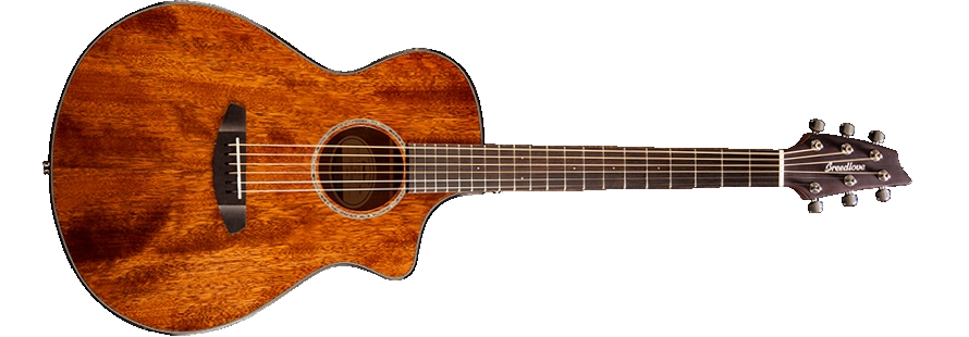 BREEDLOVE PURSUIT CONCERT CE Mahogany Mahogany