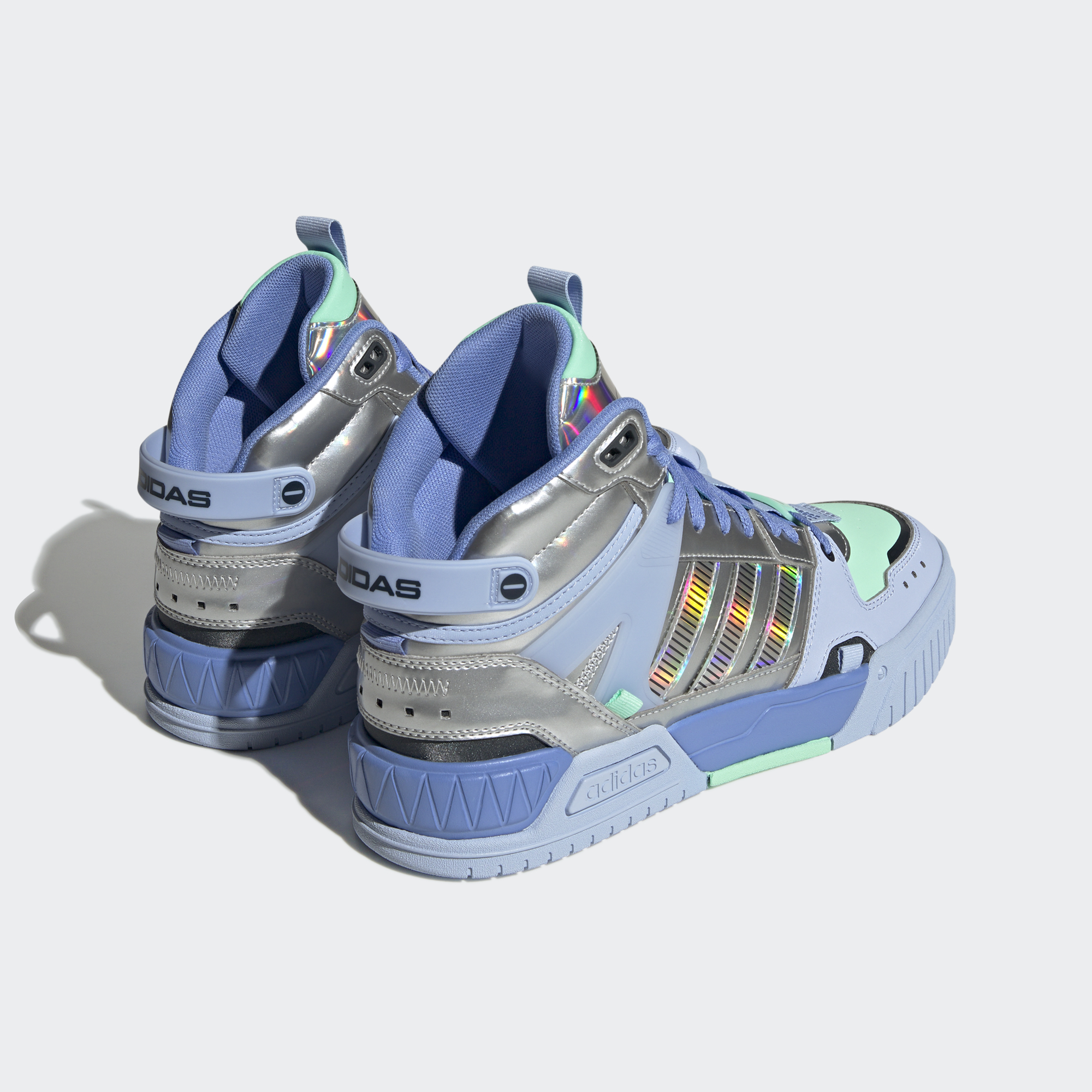Adidas Neo D-PAD Mid 'Blue Metallic Silver'