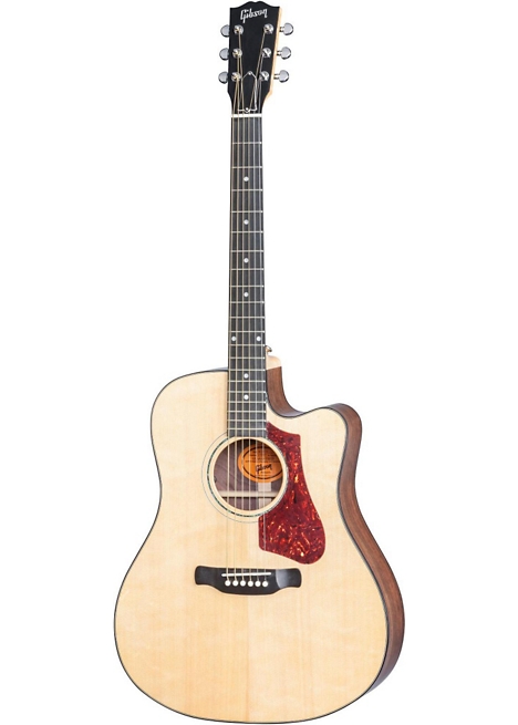 Gibson 2017 HP 635 W Square Shoulder Dreadnought Acoustic-Electric Guitar - Natural