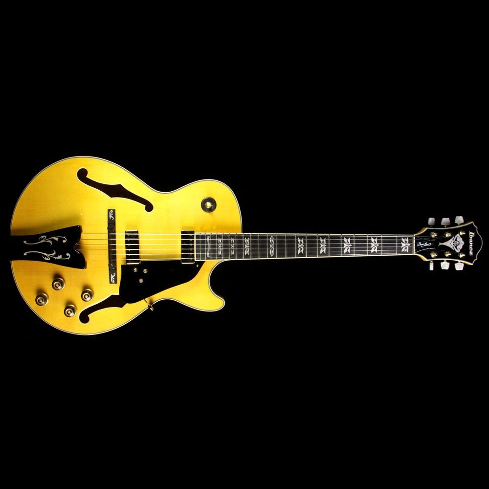 Ibanez George Benson GB40THII 40th Anniversary Signature Archtop Electric Guitar Antique Amber