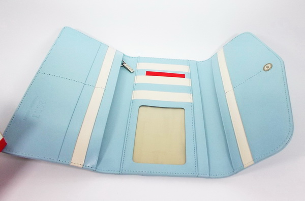 กระเป๋าสตางค์ ELLE ฟ้า ใหม่ แท้