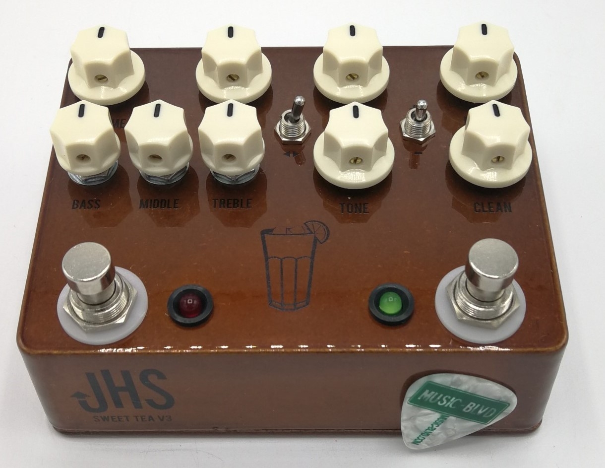 JHS Sweet Tea V3 2-in-1 Dual Overdrive Pedal