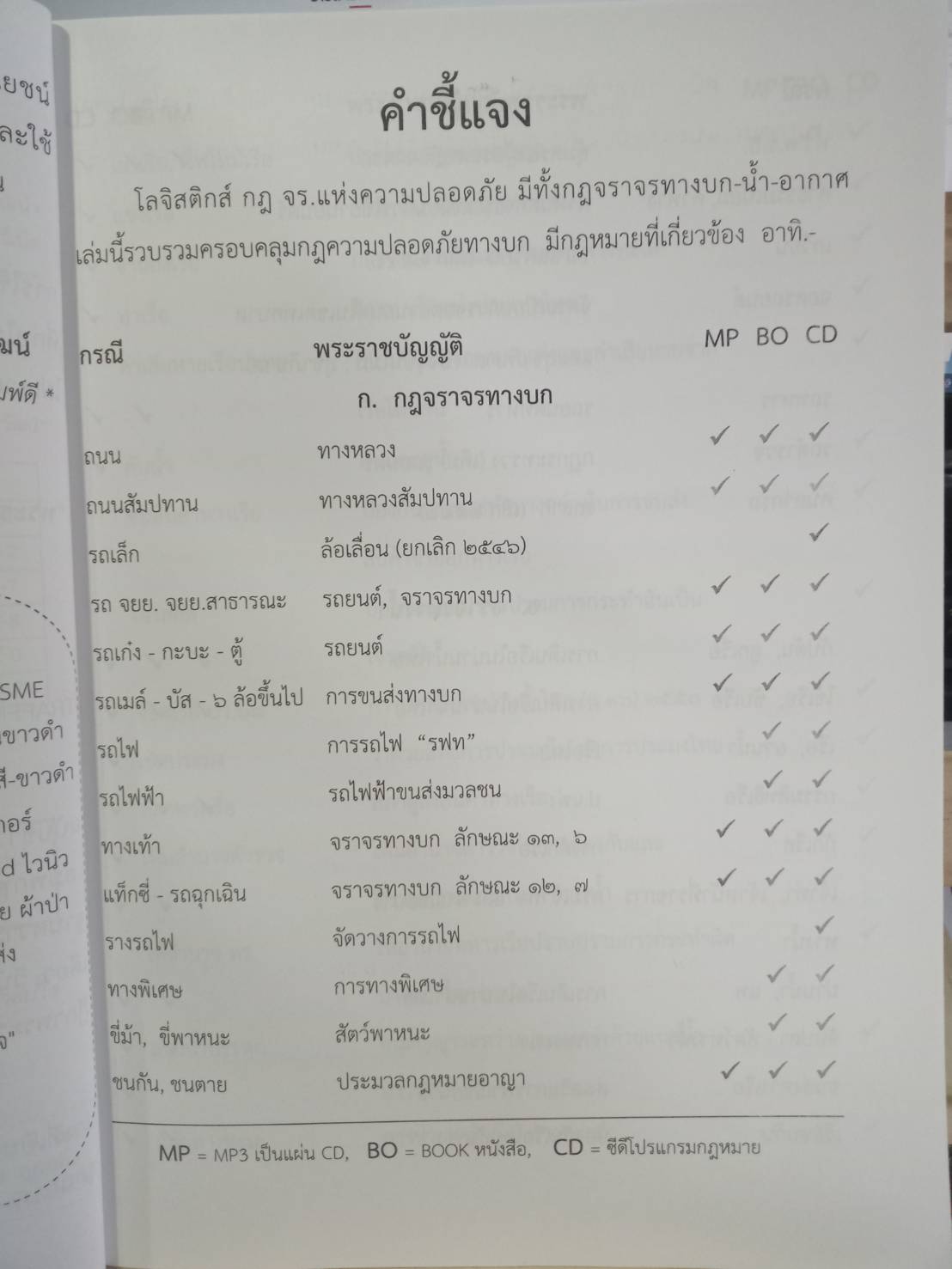 พระราชบัญญัติจราจรทางบก ปรับปรุงใหม่สุด + 3 ปี