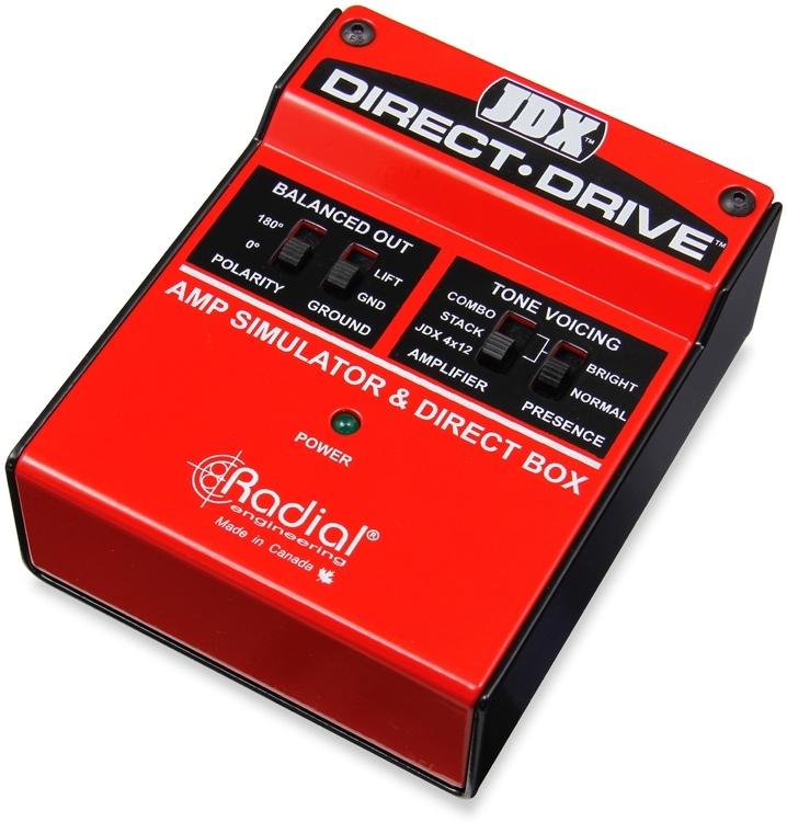 Radial JDX Direct-Drive - Active Guitar Amp Direct Box