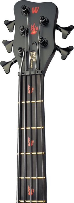 Warwick Flamin' Blonde Limited Edition 5-String Bass Guitar(Natural)