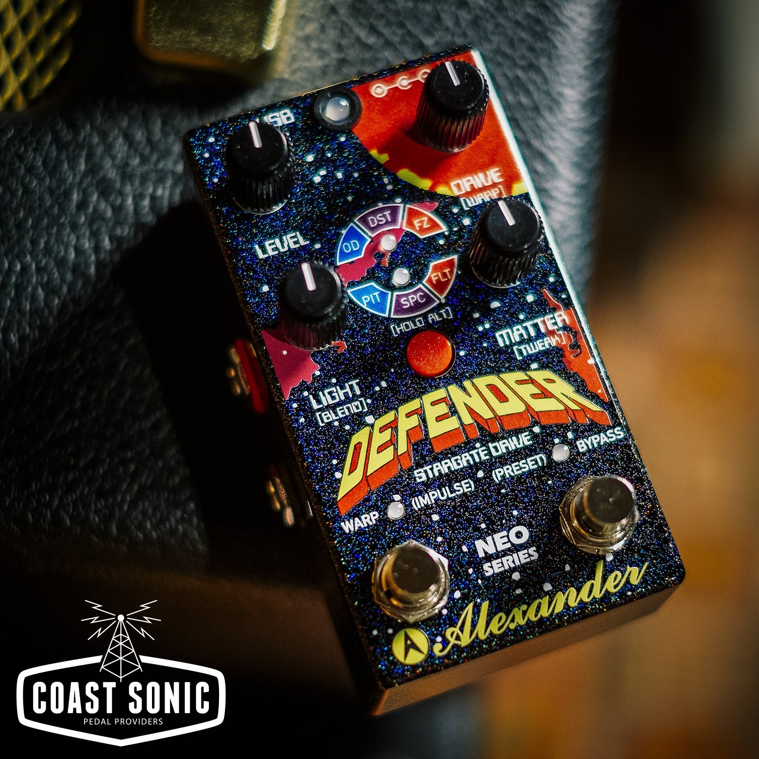 Alexander Defender Stargate Drive - Limited Edition Black Sparkle