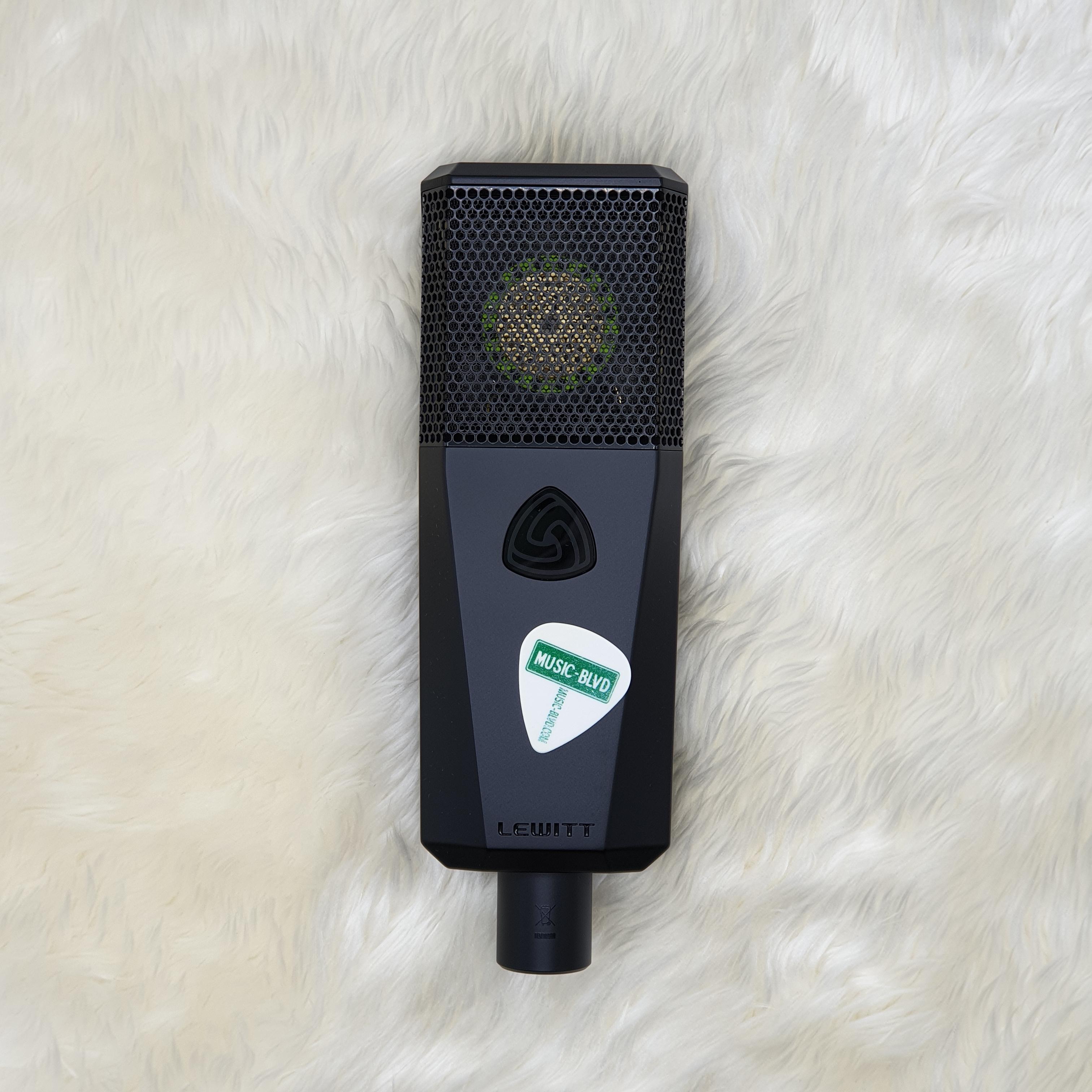 Lewitt PURE TUBE Studio Set Cardioid Tube Microphone with Shockmount & Pop Filter