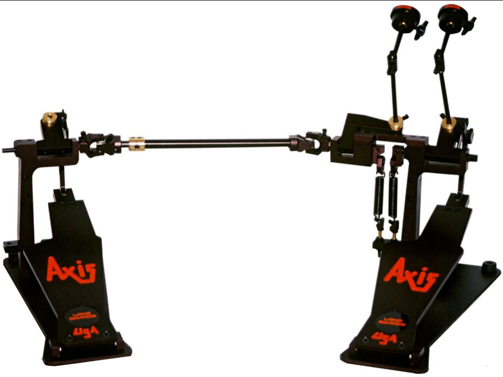 Axis Longboard A Double Bass Drum Pedal Classic Black