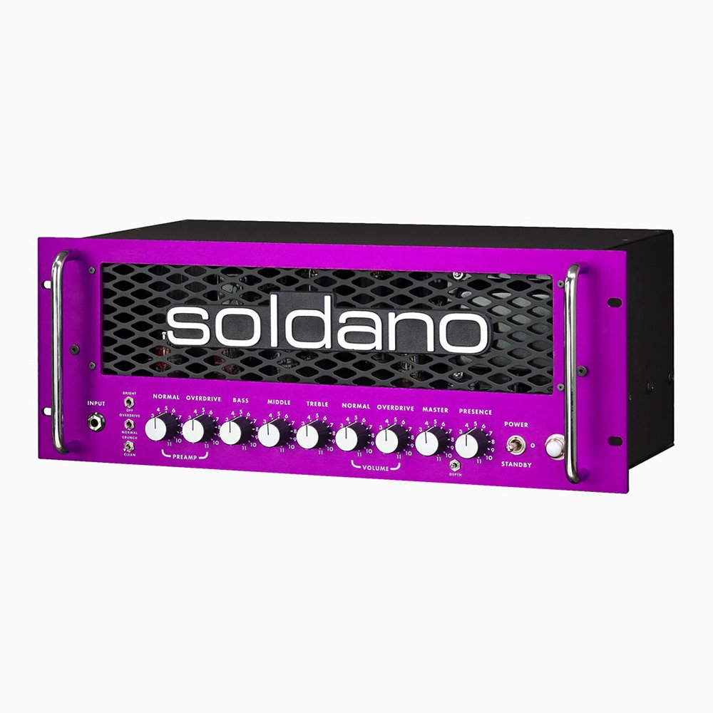 Soldano SLO-100R 100-watt Rackmount Guitar Tube Amp