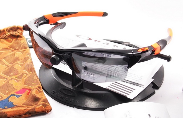 OAKLEY MLB HALF JACKET 2.0 XL Giants Polished Black with Black Iridium OO9154-39
