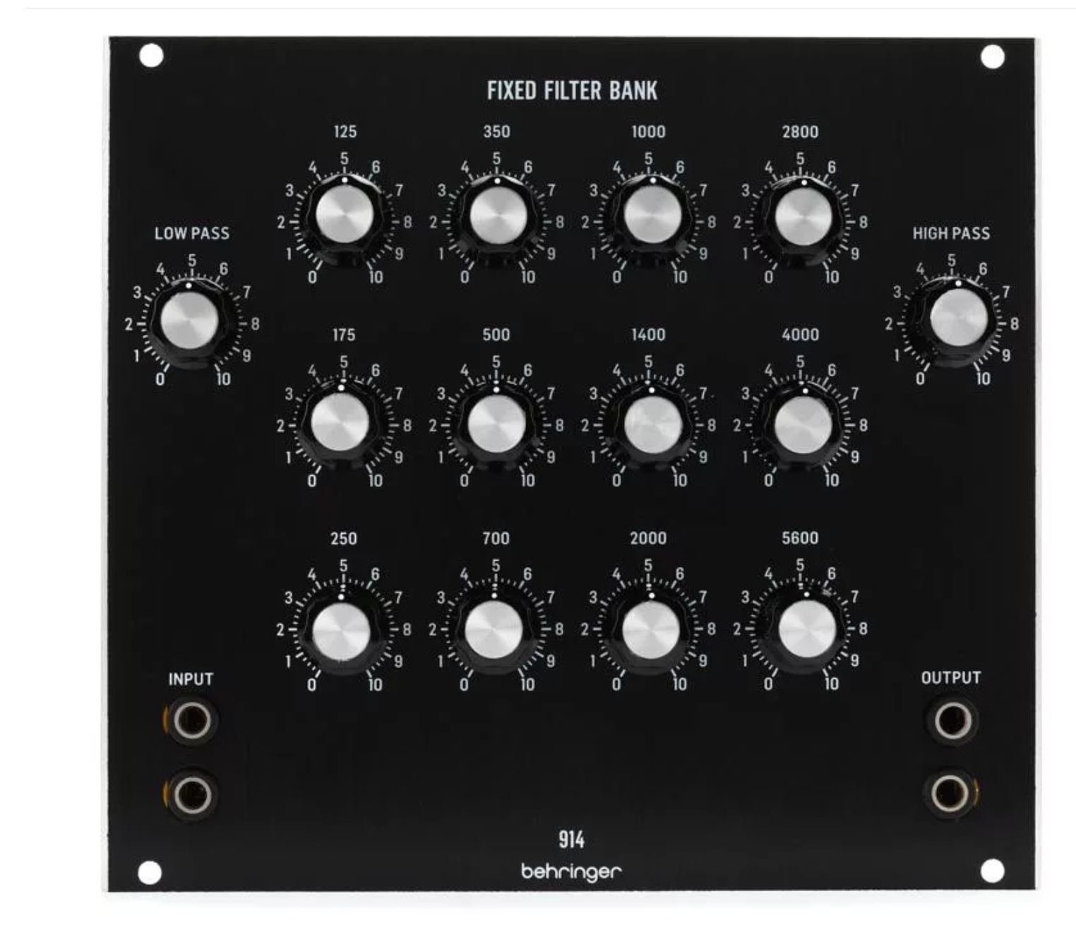 Behringer 914 Fixed Filter Bank Eurorack Module