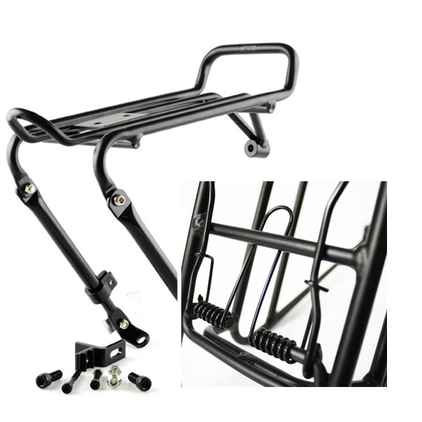 ตะแกรงหน้าติดหลักวีเบรค มีที่หนีบ Vincita [ส่งฟรี Ems]