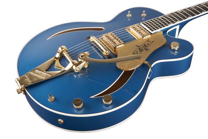 Gretsch Guitars Custom Shop 6120 Electric Guitar Lake Placid Blue