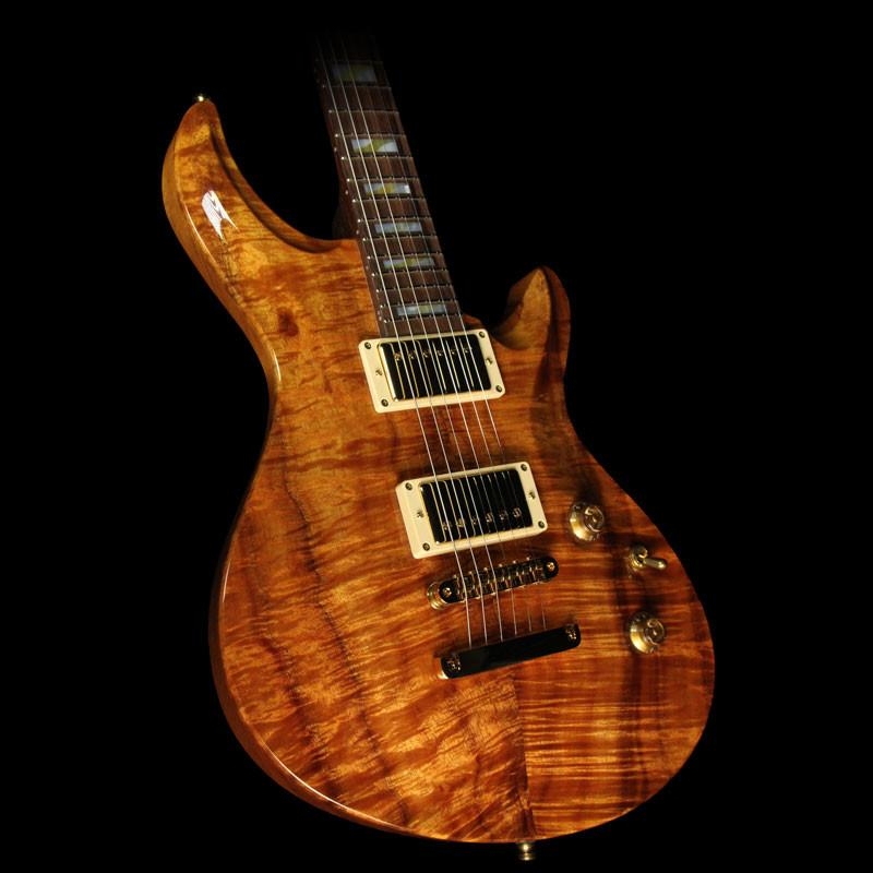 ESP Custom Shop Limited Edition Amorous Mystique Electric Guitar - Natural Flame Koa