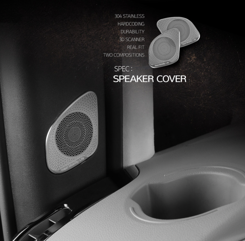 แผ่นครอบลำโพงเสาคู่หน้า Hyundai STARIA