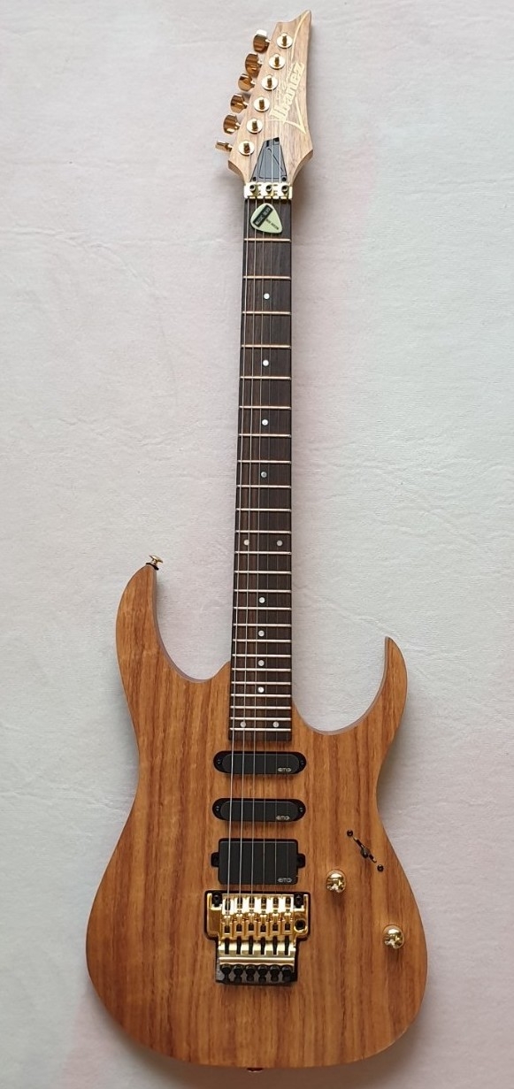 Ibanez Premium RG6PKAG Electric Guitar - Natural Flat
