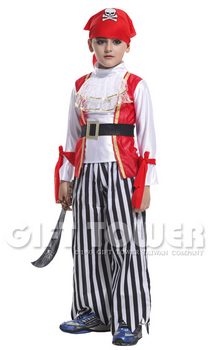 ชุดแฟนซีเด็กโจรสลัด แจ็คสแปโร่ Jack Sparrow ขนาด M, L, XL