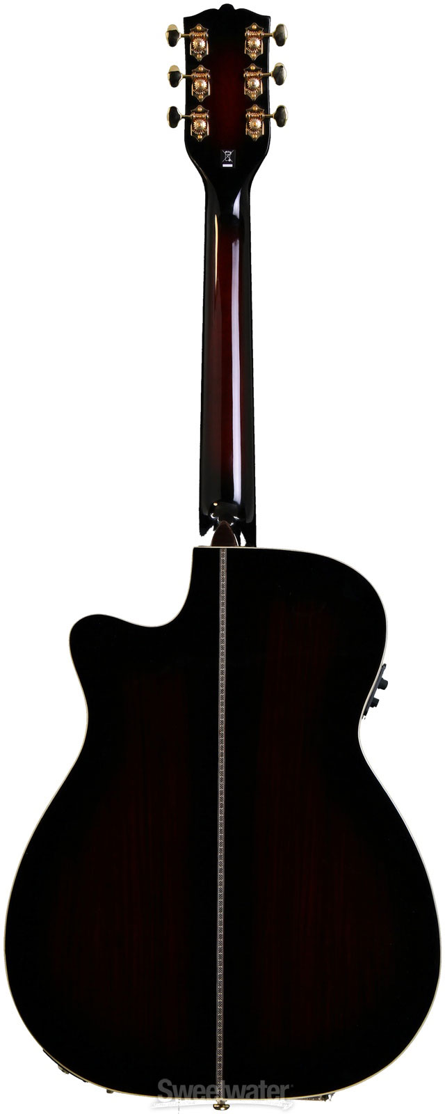 Washburn WSD5240SCETSK Warren Haynes Grand Auditorium Acoustic-Electric with Cutaway - Tobacco Burst