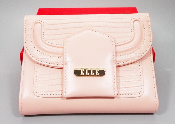 กระเป๋าสตางค์ ELLE พีช ใหม่ แท้