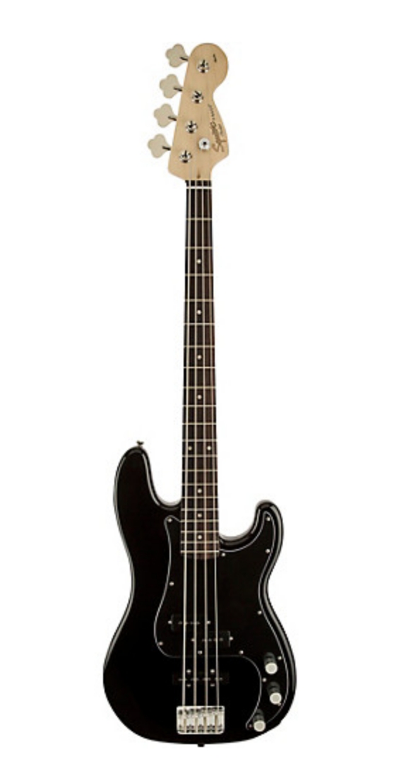 Squier Affinity Precision Bass PJ Black, Race Red,Olympic White