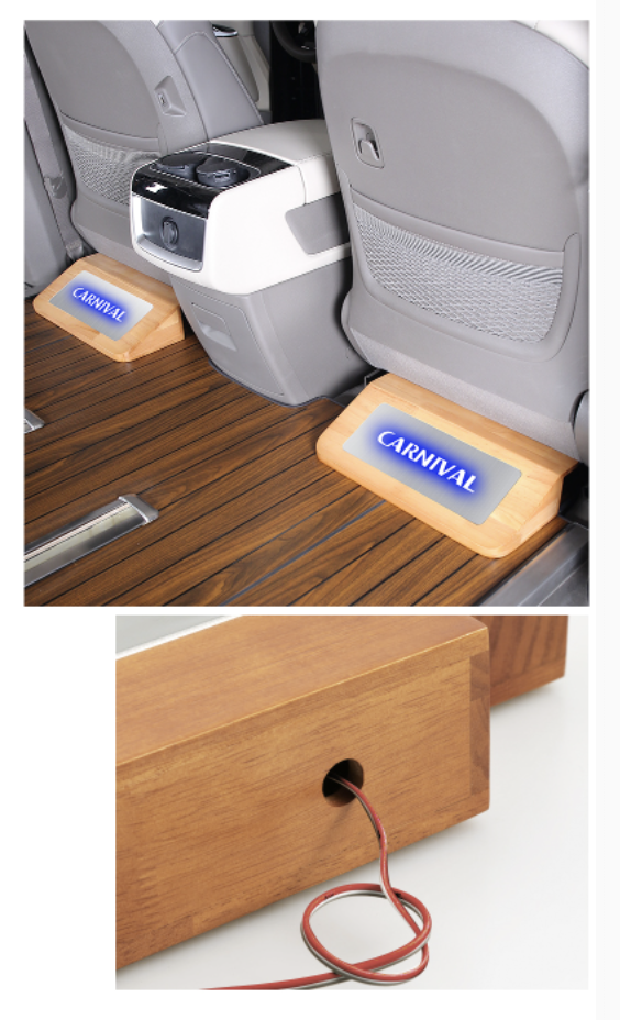 ที่พักเท้า มีไฟ KIA Carnival KA4(Gen4)