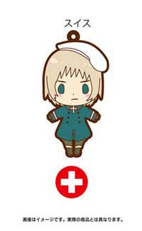 Switzerland : es Series nino Rubber Strap Collection - Hetalia Part.3 (แท้)