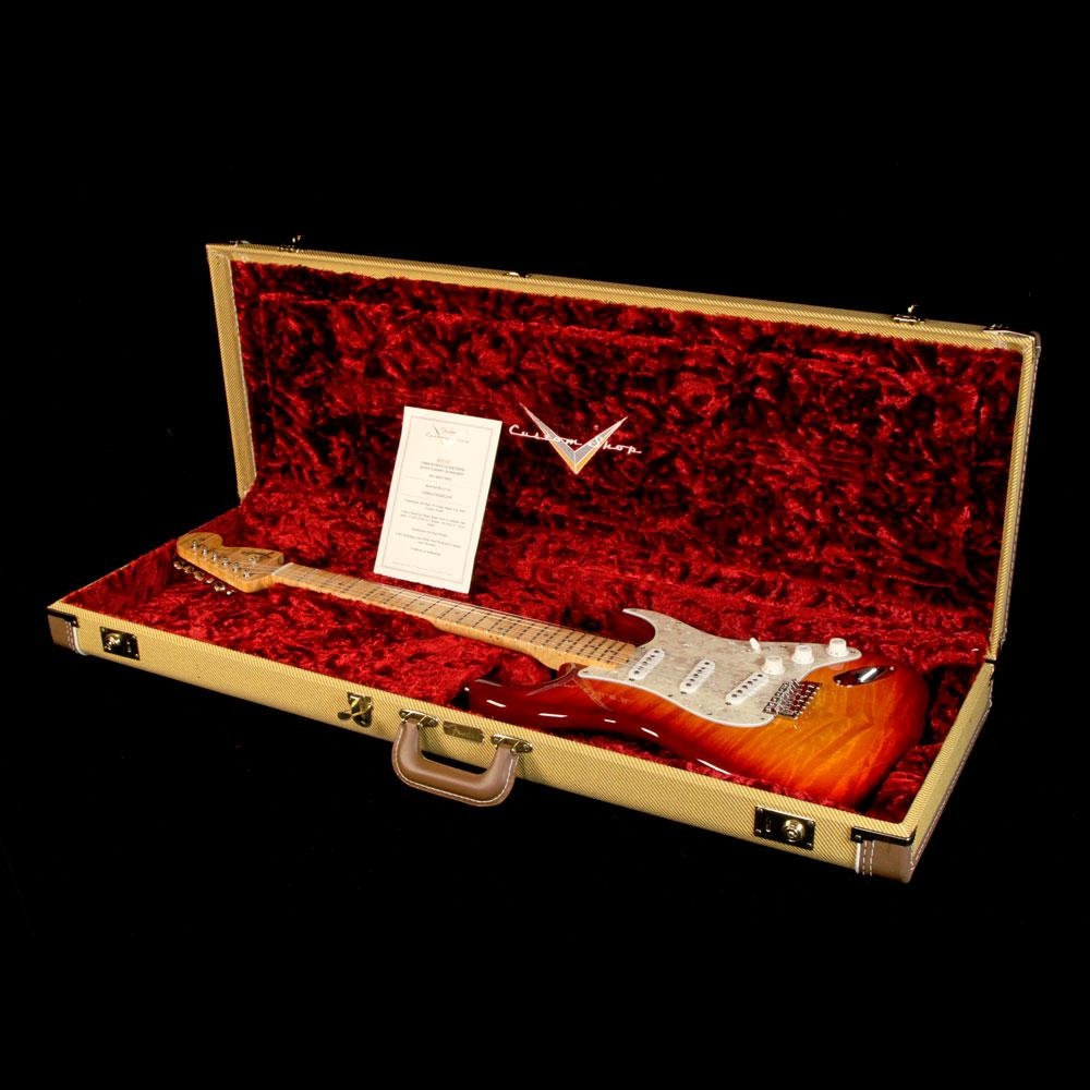 Fender Custom Shop Masterbuilt Greg Fessler 1966 Stratocaster - Aged Cherry Sunburst NOS