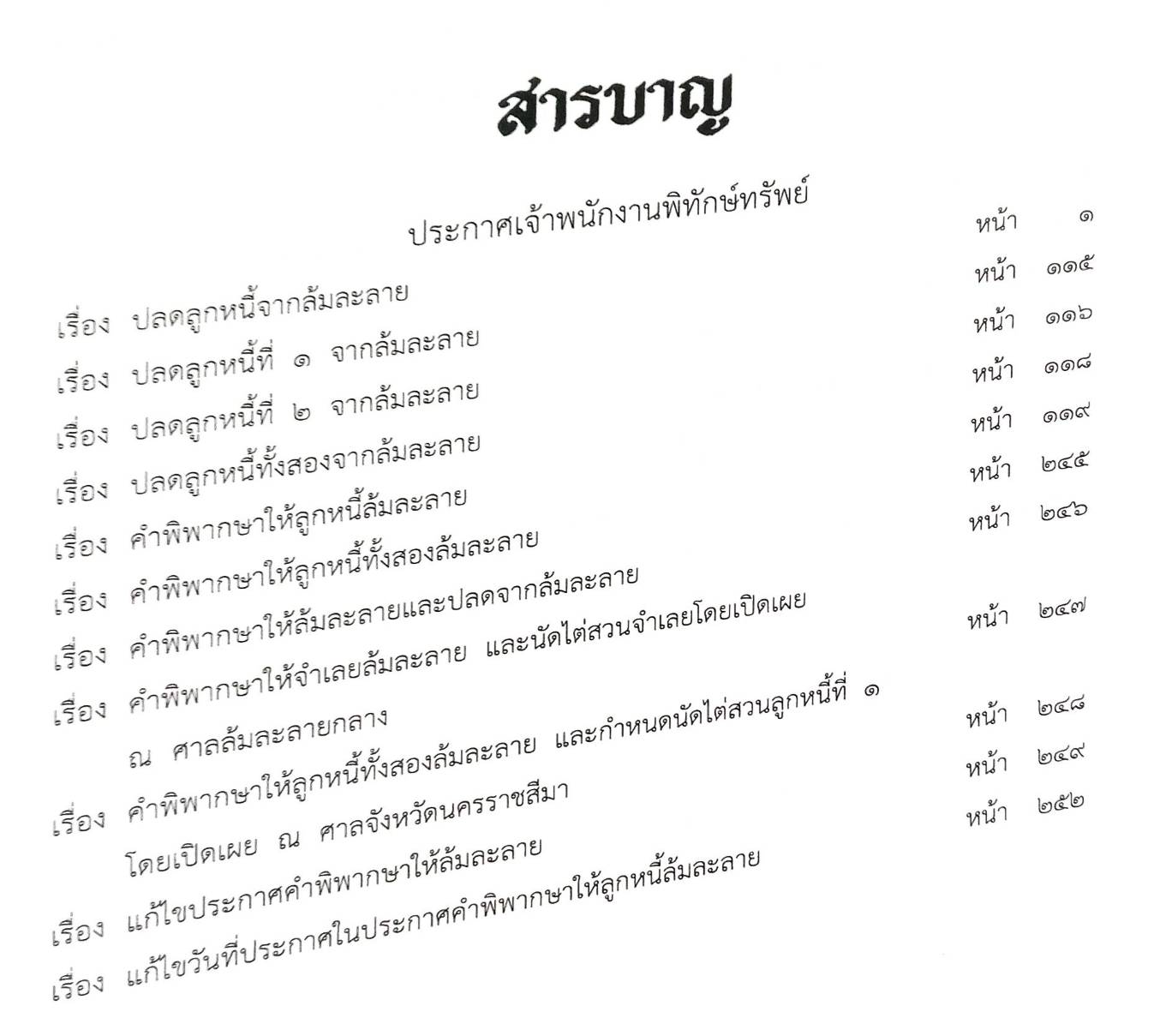 กฎหมายออกใหม่ ตอนที่ 83/66 11 ประกาศเจ้าพนักงานพิทักษ์ทรัพย์