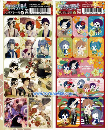 สติ๊กเกอร์ใส Teiden Shojo to Hanemushi no Orchestra SET (แท้)