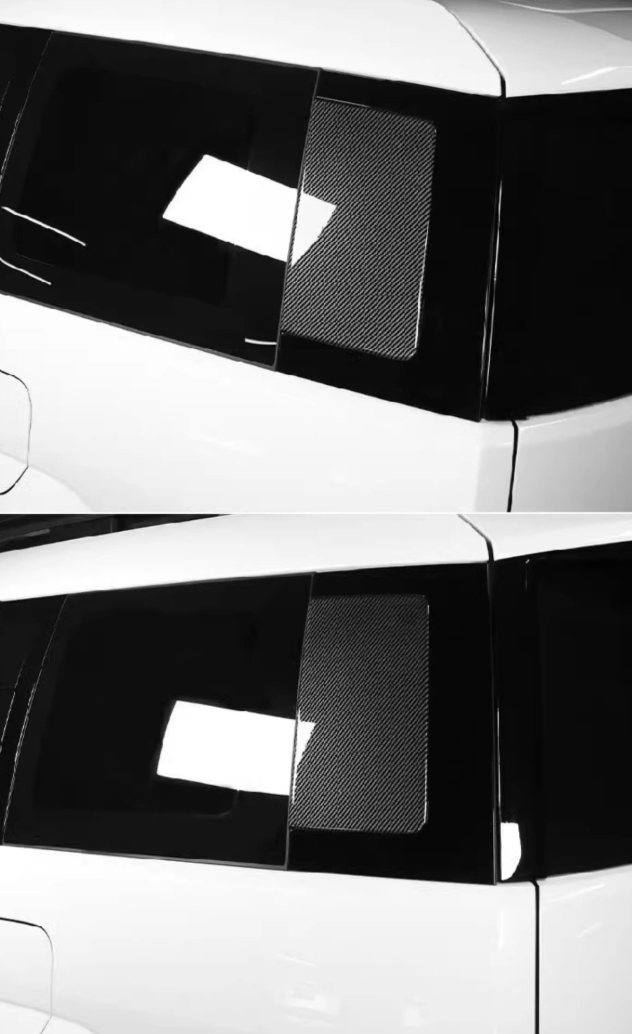 แต่ง เสา C และเสา D Hyundai SANTA FE Hybrid ฮุนได ซานตา เฟ่