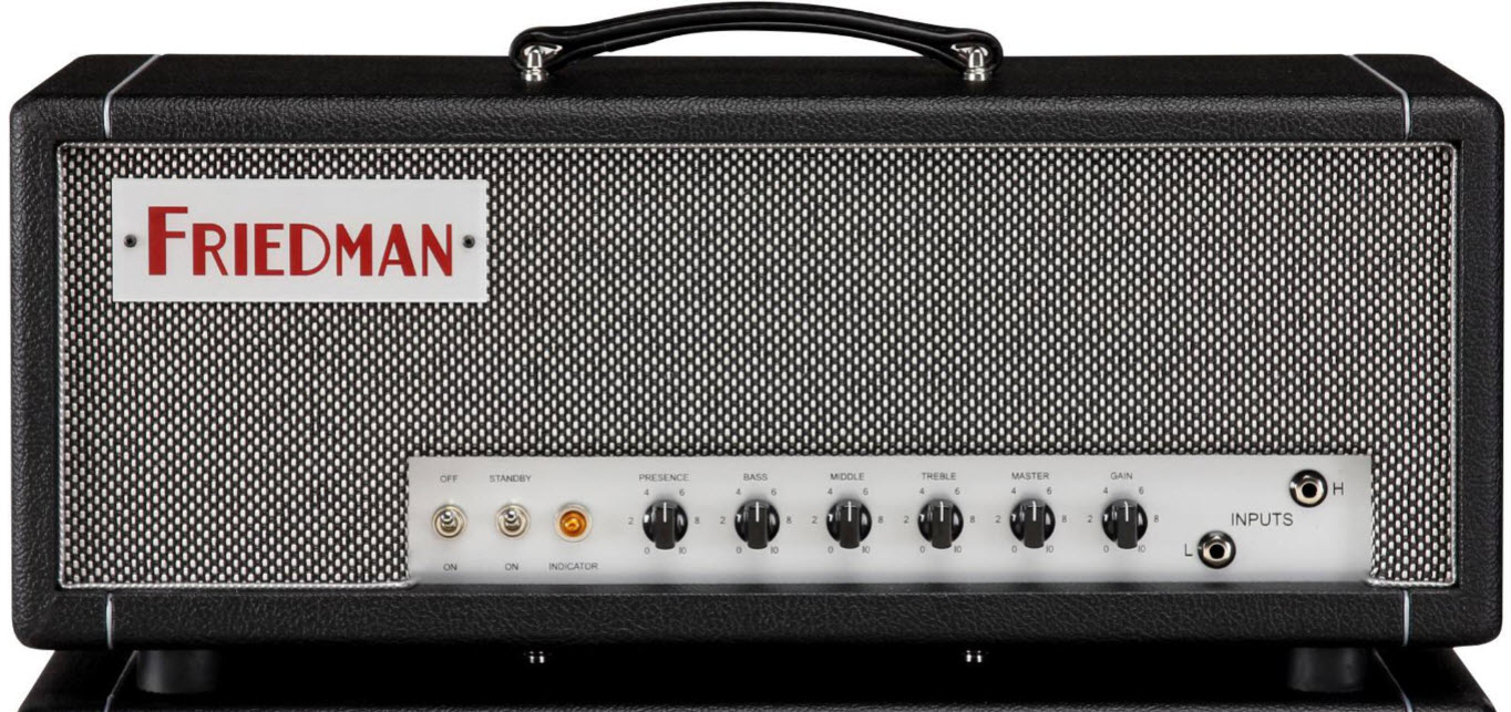 Friedman Dirty Shirley 40W Tube Guitar Head Black