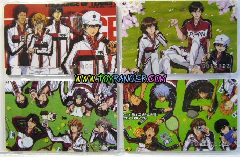 การ์ด Prince of Tennis 1 (4ใบ)