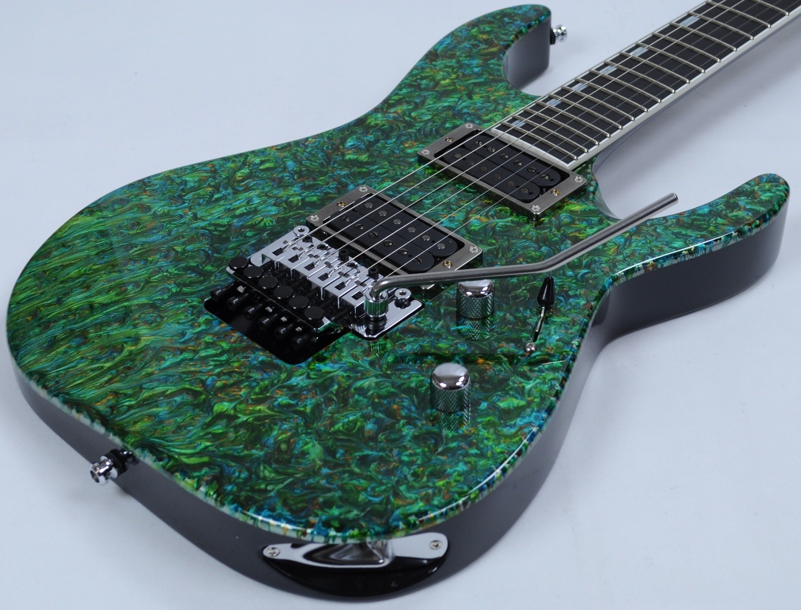 ESP Custom Shop M-II 2016 Exhibition - Liquid JEM Green Finish