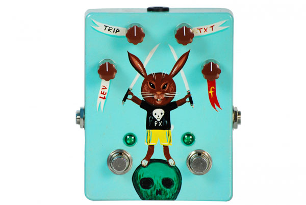 FuzzHugger(fx) AB-Synth Fuzz (Hanpainted by Pat Corrigan, AB202)