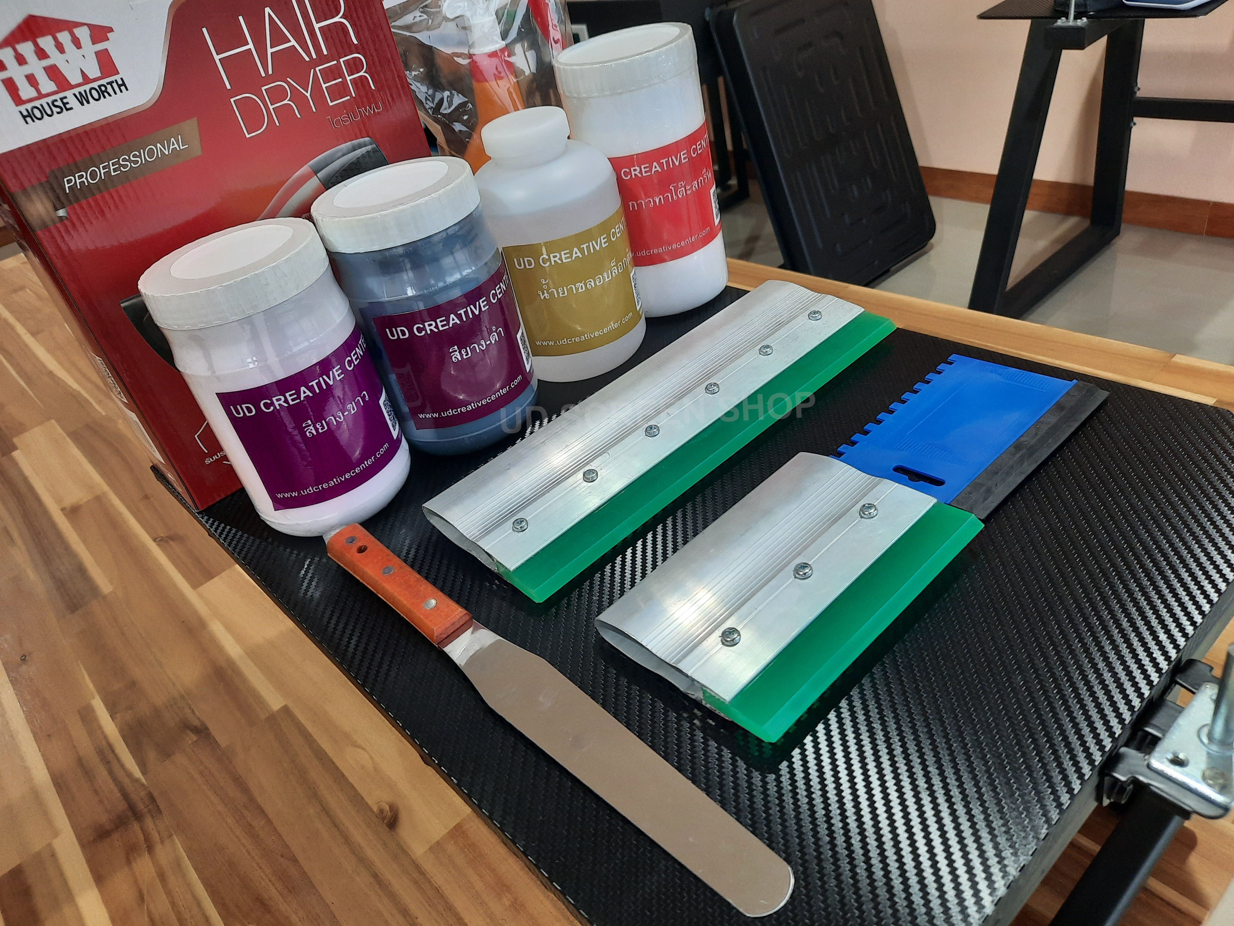 ชุดเริ่มต้นงานสกรีน Basic Set 1