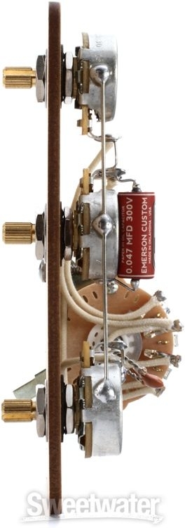 Emerson Custom 5-way Prewired Kit for Fender Stratocasters - 250k Pots