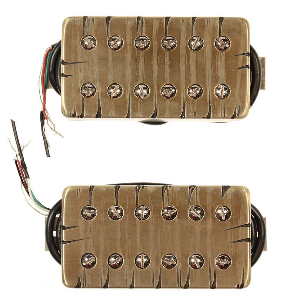 Bare Knuckle Aftermath Humbucker Pickup Set 50mm 4-Conductor Short - Leg Tyger