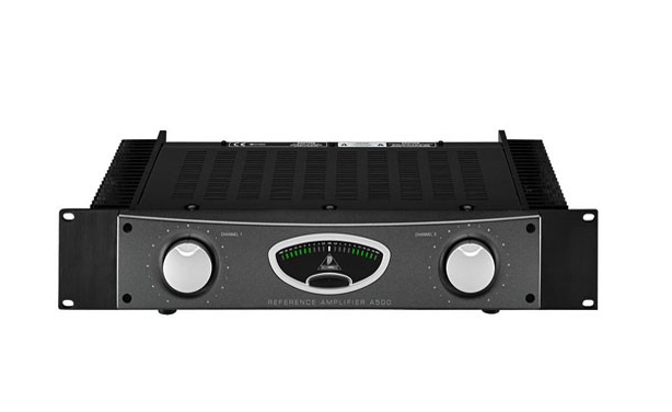 Behringer A500 - 2-Channel Rackmount Ultra-Linear Studio Power Amplifier - 230W per Side at 4 Ohms