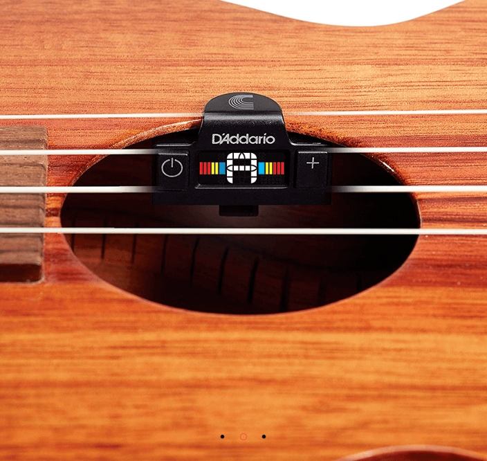 DAddario PW-CT-22 Ukulele Soundhole Tuner
