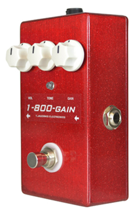 T. Jauernig Electronics 1-800-GAIN Distortion Purple & Red