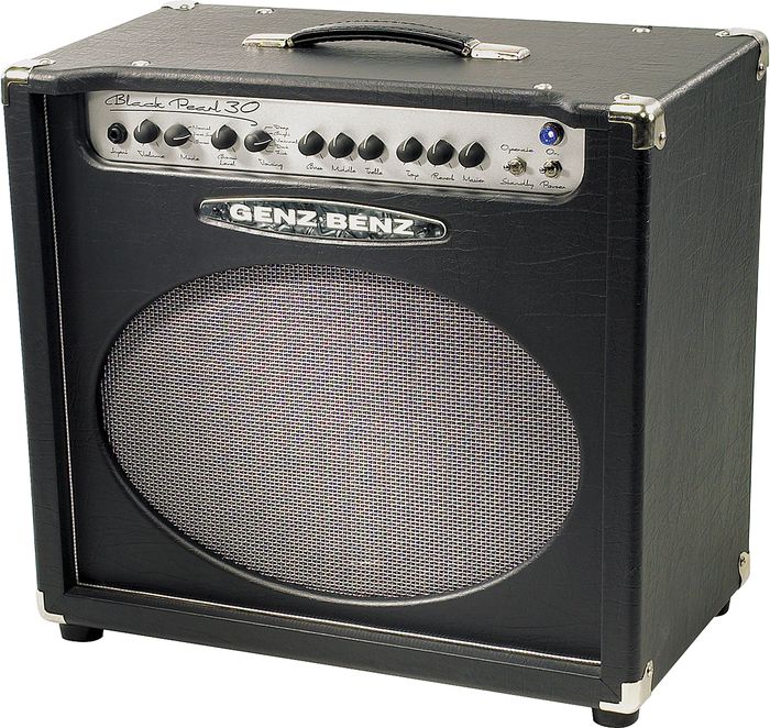 Genz Benz Black Pearl 1X12 Combo Amp Black/Silver