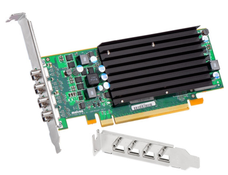 Matrox C420 Graphic Card - 4GB GDDR5 - PCIe 3.0 x 16 - Half-Length/Low-Profile