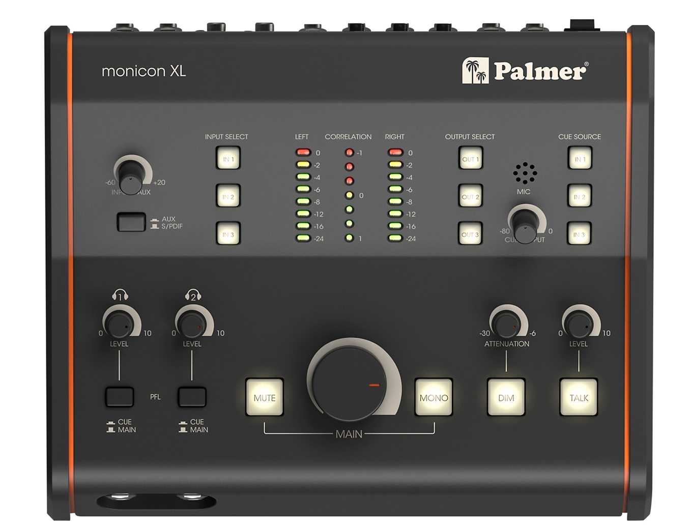 Palmer Audio MONICON XL Active Studio Monitor Controller