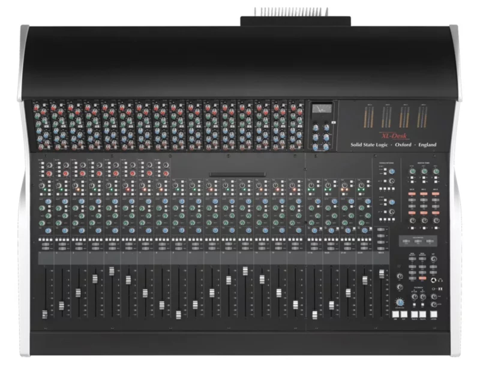 Solid State Logic XL-Desk SuperAnalogue Mixer with 16 x 611EQ E Series EQs